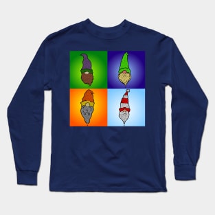 Gnome Squad - 4 Mazes Long Sleeve T-Shirt